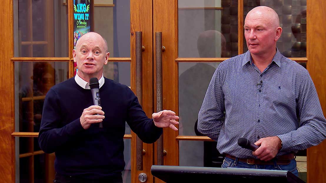 Campbell Newman and Jim Wilmott