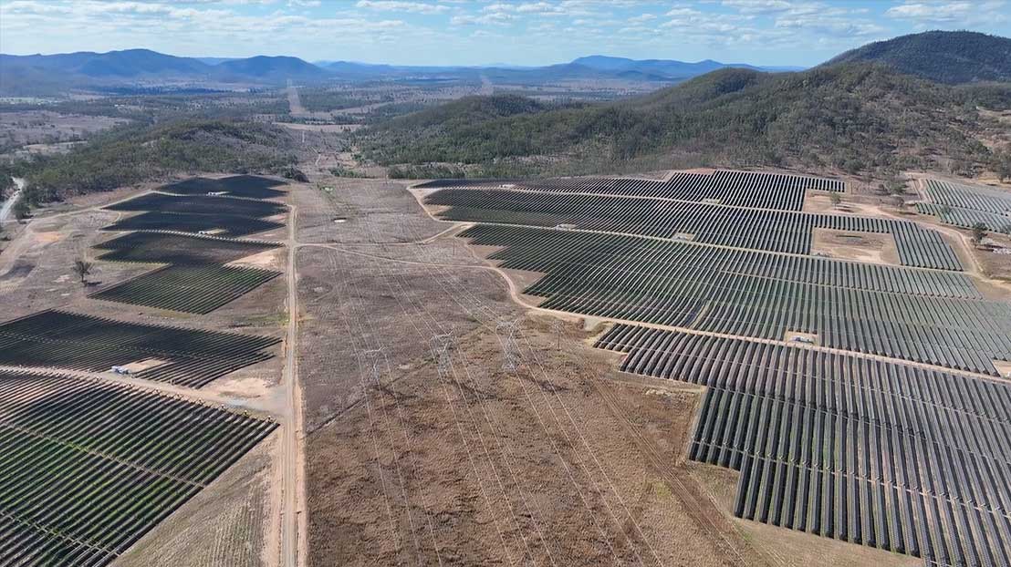 500 acres of solar based electricity generation