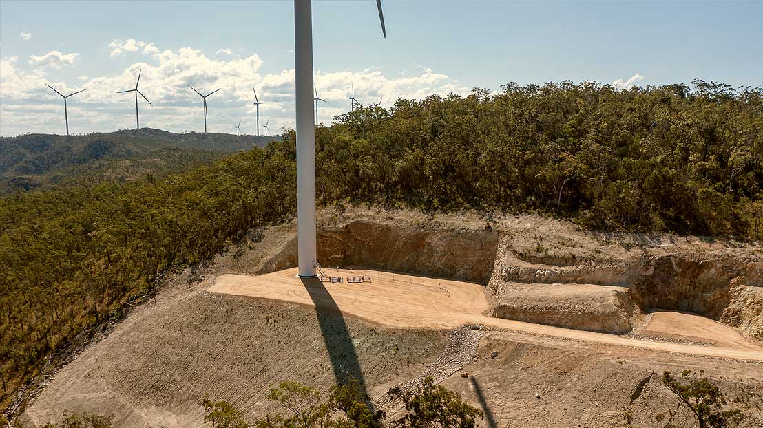 A farmer would never be allowed to do this level of earthworks in native bushland.