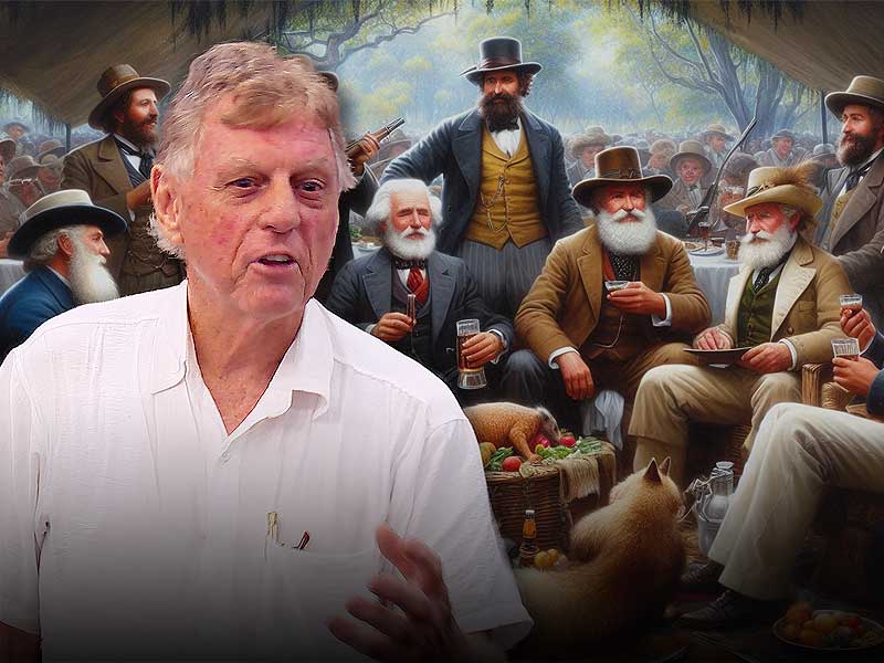 The legendary colonial party that started Australia Day