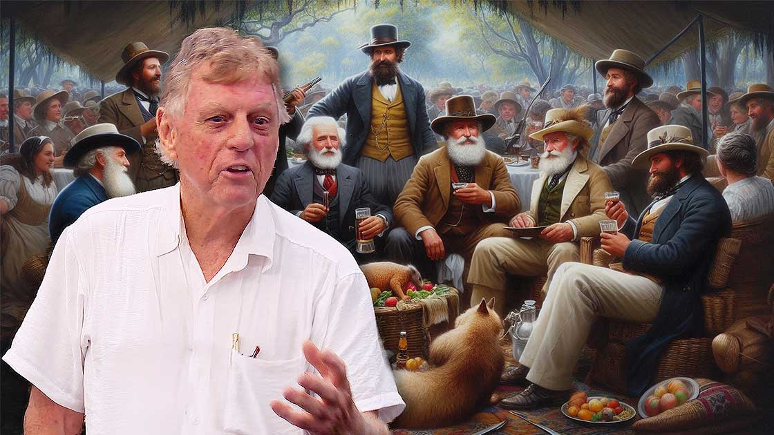 The legendary colonial party that started Australia Day